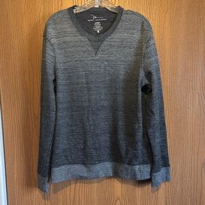 Marc Anthony Gray Gradient Crewneck Sweater